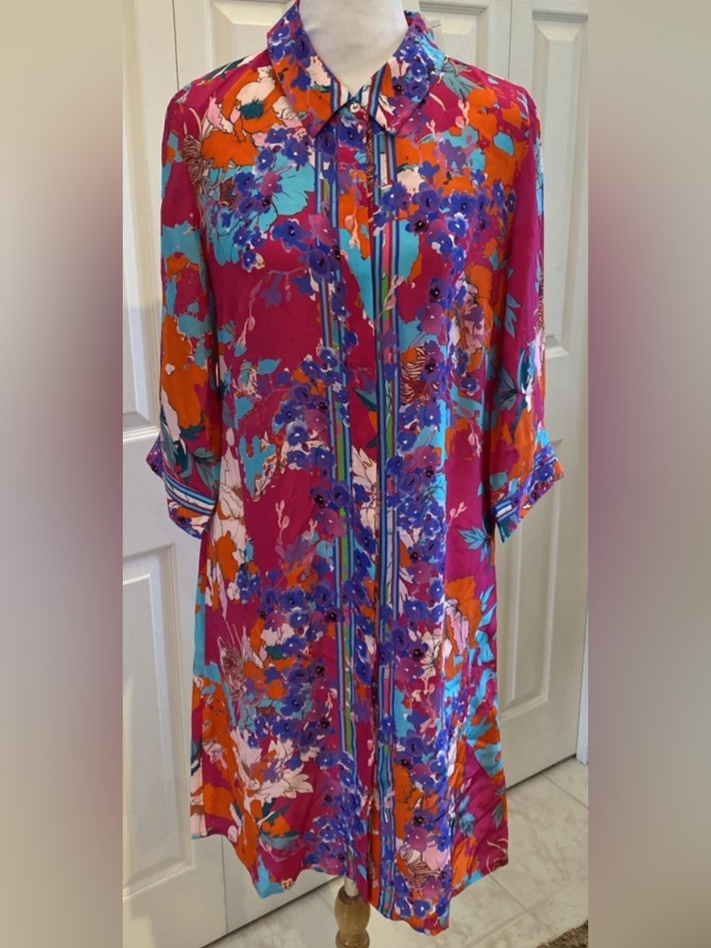 Soft surroundings ladies dress shirt size M